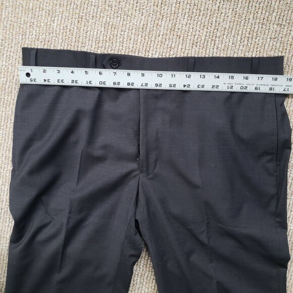 Brooks Brothers Explorer Madison Fit 2pc Suit 48R 37x28 Black Read - Picture 13 of 15